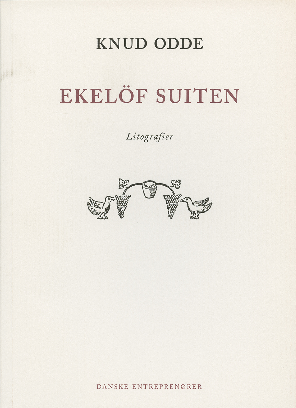 Knud Odde, Ekelöf Suiten – Litografier