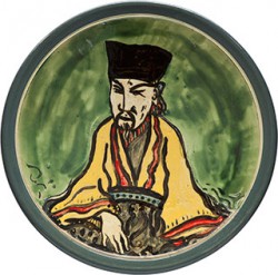 Ceramics_Decorated-Plate-XI_44,5cm_Stoneware_2012