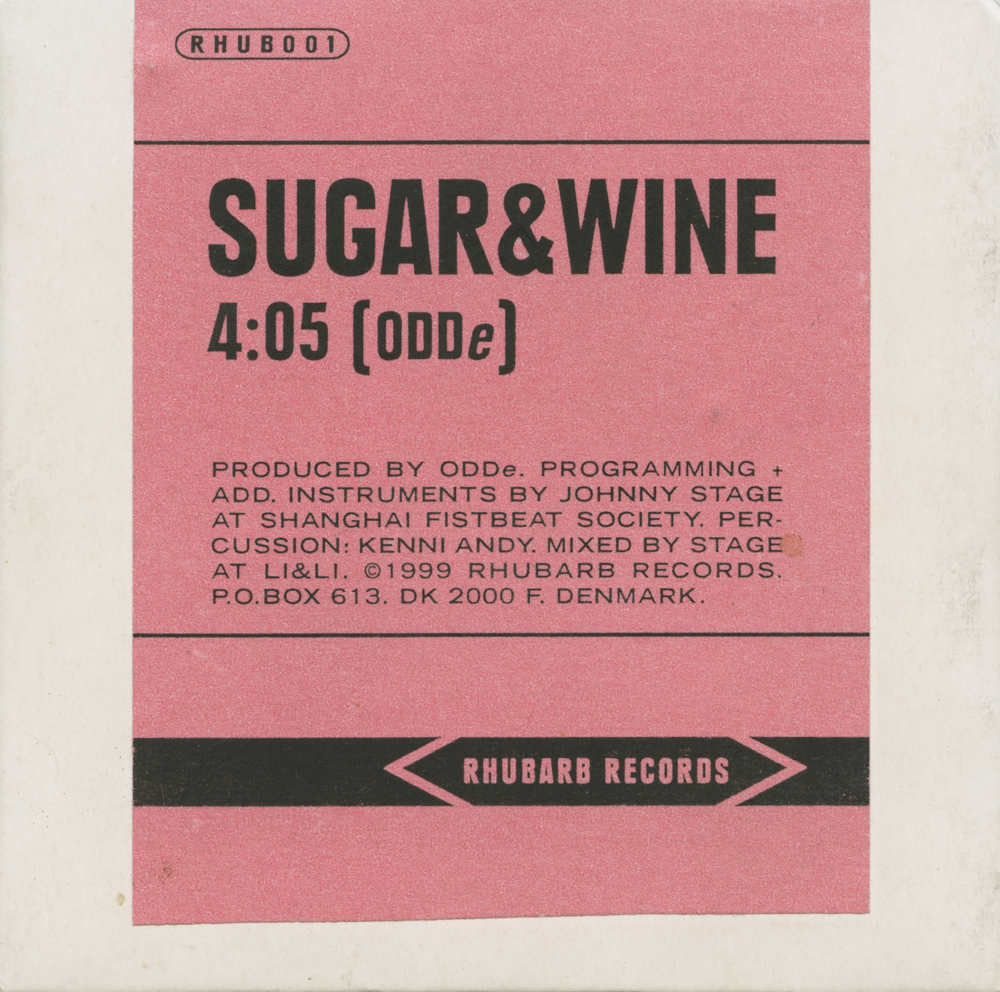 ODDe feat. the Jordanaires Sugar & Wine - bagside